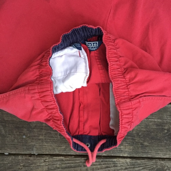 Vintage 90’s Polo By Ralph Lauren Spellout Shorts - Picture 7 of 8